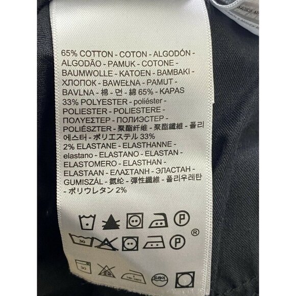 Levi's Women's Classic Mid Rise Skinny Ankle Jeans Black Size 16‎ - Picture 8 of 10